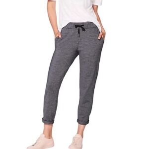 Lululemon On the Fly 28" Women's Athletic Pants 10 Heather Gray W5ASSS